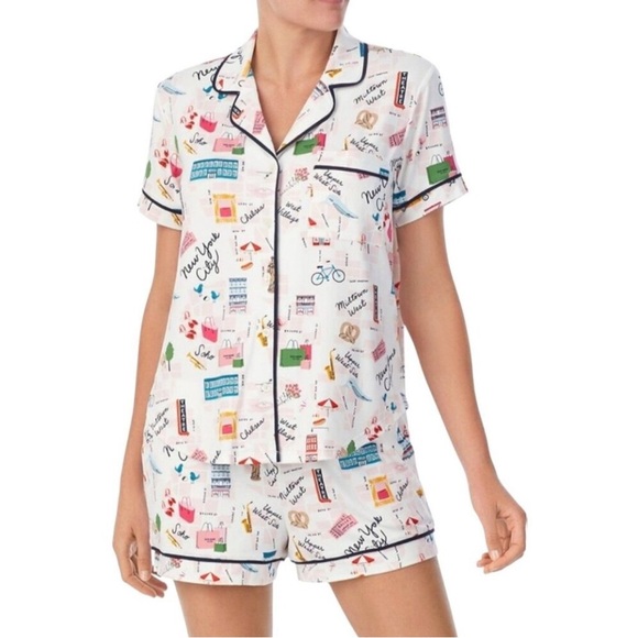 kate spade Other - Kate Spade Printed New York Pajama Set M